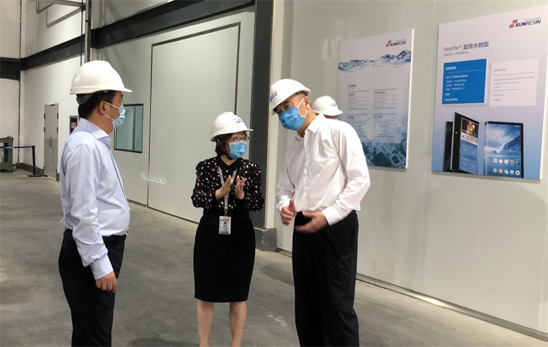 陜西省省長劉國中、西安市市長李明遠一行調(diào)研高陵藍曉產(chǎn)業(yè)園
