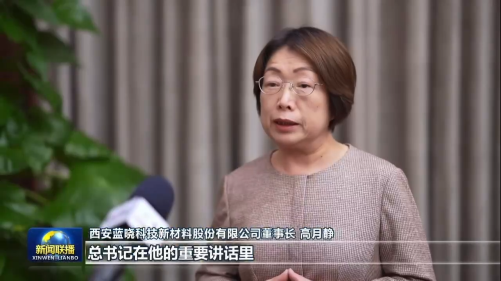 藍(lán)曉科技董事長高月靜參加民營企業(yè)座談會